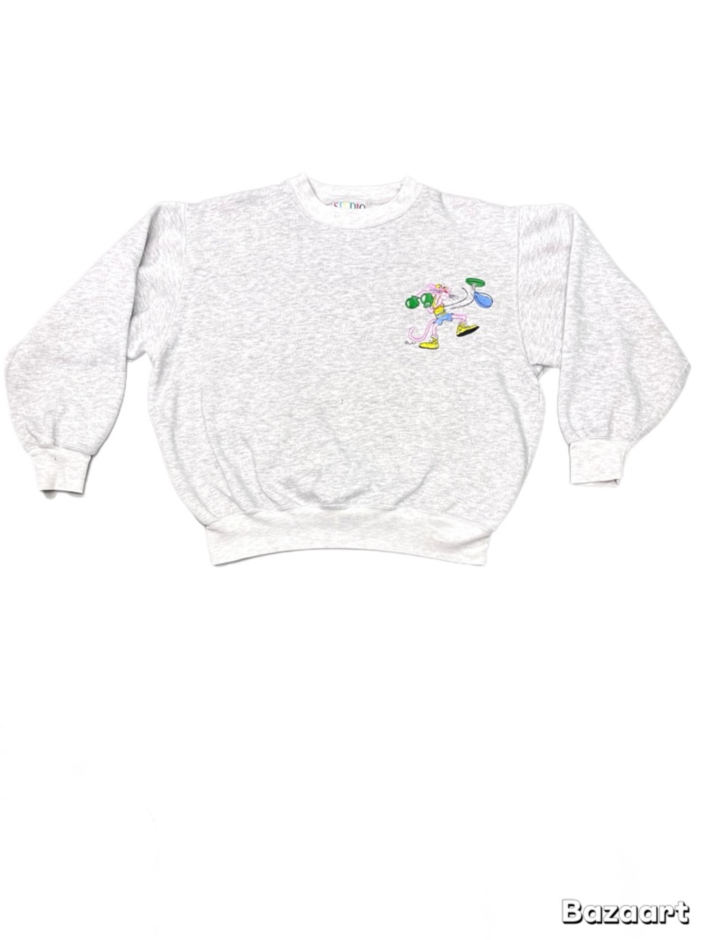 Vintage Studio Grafix Pink Panther Sweater Size M- See Measurements